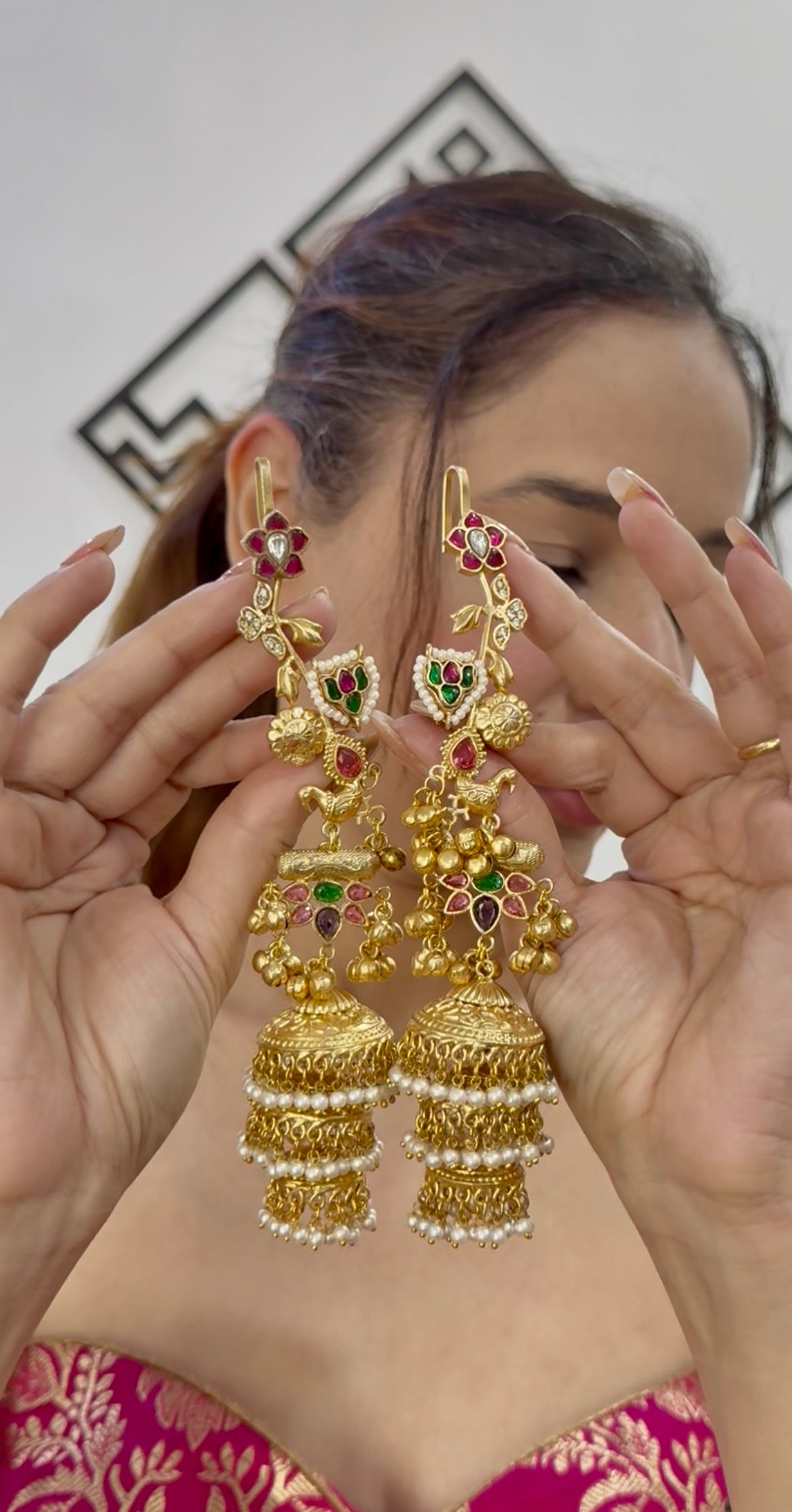 Kashi Kashmiri Earrings