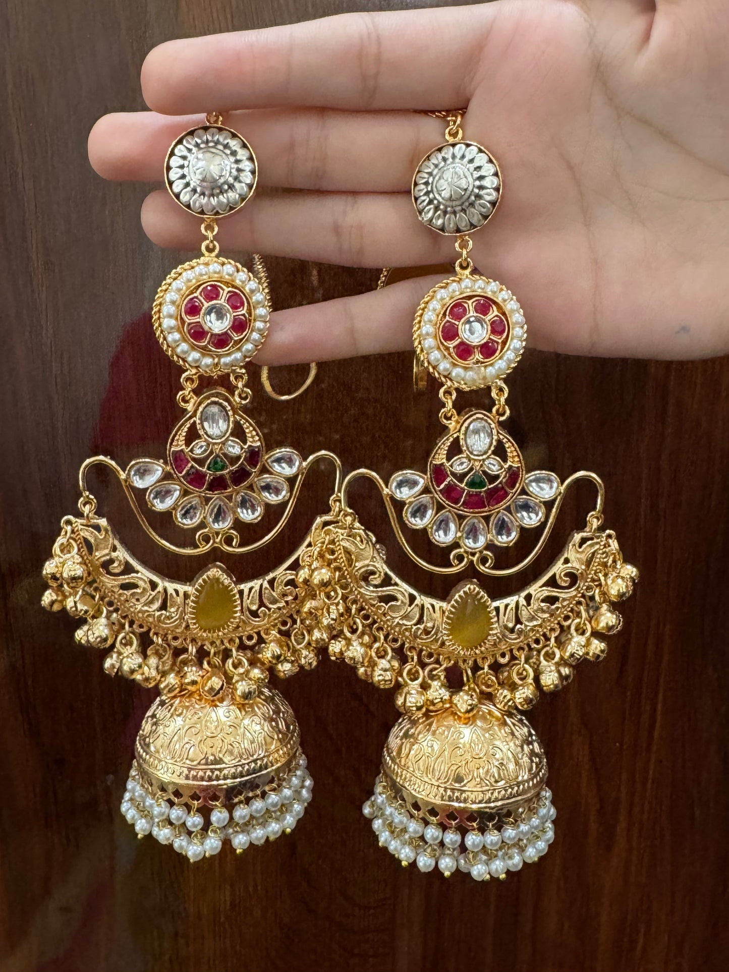 Aasha Kashmiri Earrings