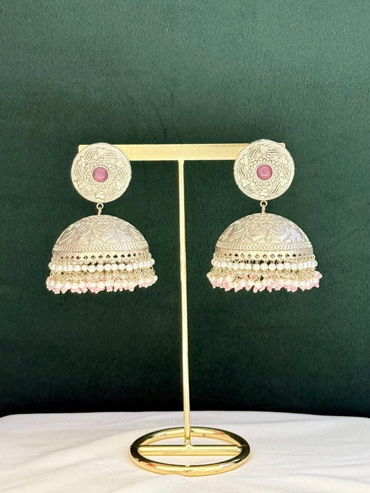 Silver Replica Jhumka